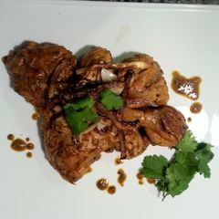 A picture of Dahi Masala Chicken in Karahi.