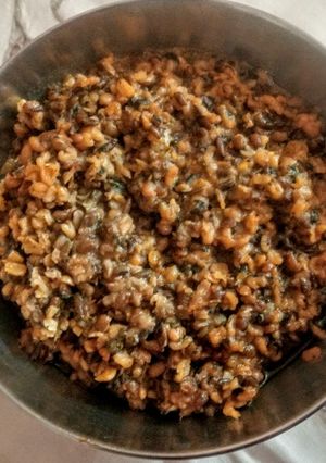 A picture of Daal Methi.