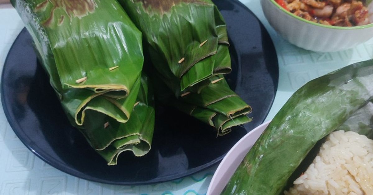 Nasi Liwet Bakar Isi Cumi Tempe Kemangi Pedas
