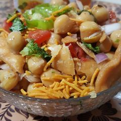 Chana chaat A picture of Chana chaat.