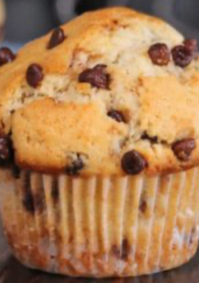 Una foto de Muffins con Chispas de Chocolate