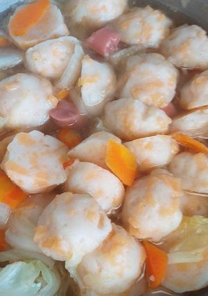 Foto resep Sayur sop fish ball