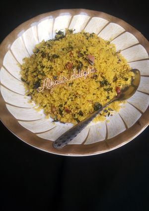 Dambun shinkafa ainihin hoton girkin