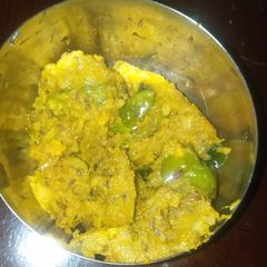 A picture of Sitaphal subzi without onion garlic (side dish for dinner).