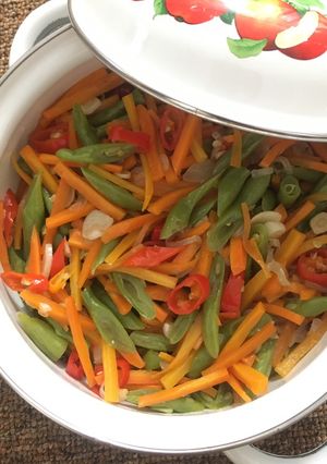 Foto resep Orak arik buncis & wortel
