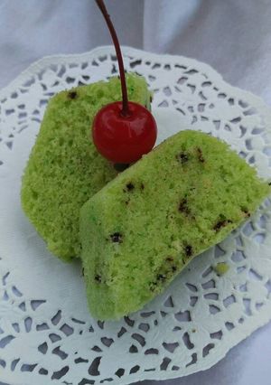 Foto resep Bolu Kukus Pandan