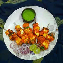 A picture of Paneer tikka.