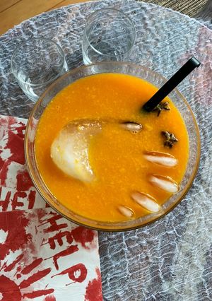 Une photo de ☆ Cocktail d'Halloween à la Citrouille☆