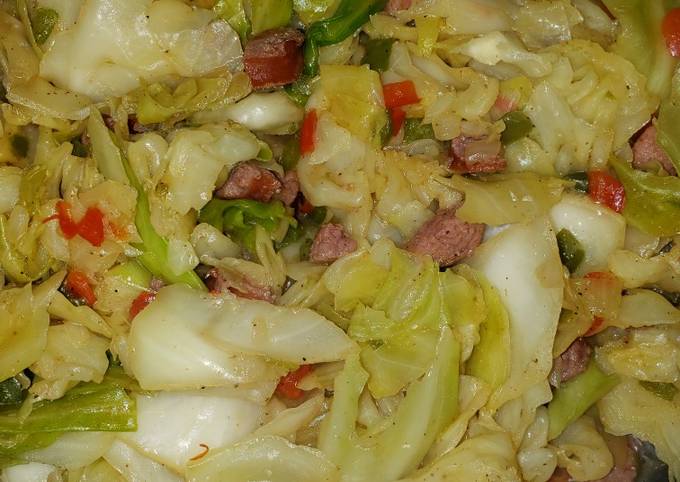 Sharon's Fried Cabbage