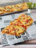 Thin Crust Tuna Pizza