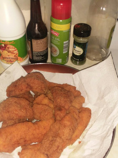 A picture of Fried fish.