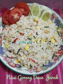 Foto resep Nasi Goreng Daun Jeruk