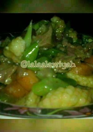 Foto resep Capcay Daging Sapi #kitaberbagi