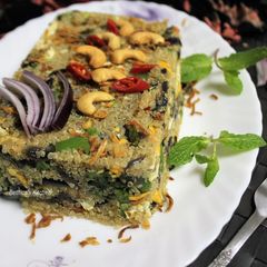 A picture of Quinoa Egg Fried Rice.