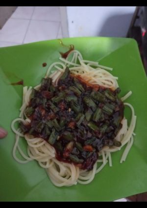 Foto resep Pasta Saus Kacang Panjang Ala Rumahan