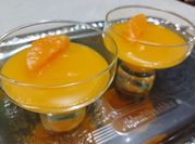 Una foto de mandarinas y maicena