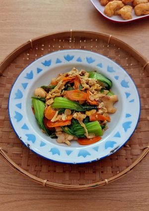 Foto resep Tumis Pokcoy Ikan Dory