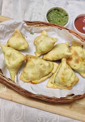 A picture of Vegetable Samosa(air fryed).