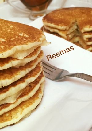 صورة لوصفة بان كيك بالعسل