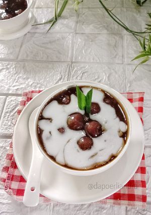 Foto resep Kolak Biji salak ubi ungu
