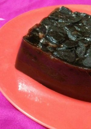 Foto resep Puding cokelat oreo