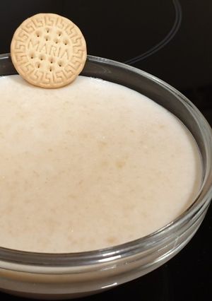 Una foto de Cuajada de galletas con miel