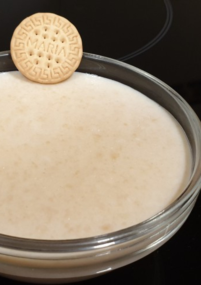 Una foto de Cuajada de galletas con miel
