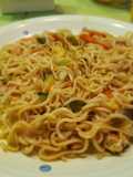 Noodle salteados de Verduras