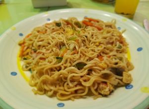 Una foto de Noodle salteados de Verduras