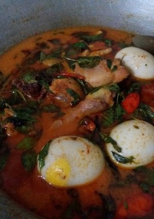 Foto resep Ayam sayur kemangi