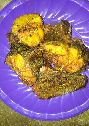 Foto resep Lele goreng bumbu kuning