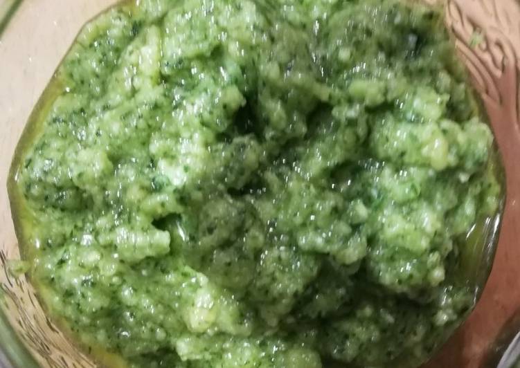 Steps to Make Premiato Pesto alla genovese a modo mio