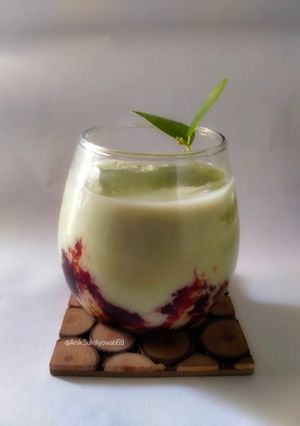 Foto resep Strawberry Creamy Matcha