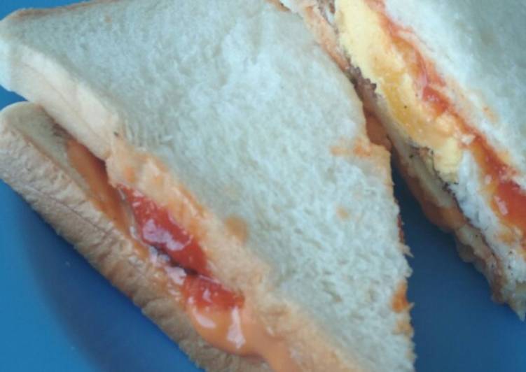 Cara Gampang Membuat Sandwich sederhana yang Enak Banget