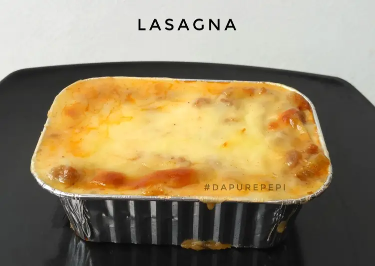 Siap Saji Lasagna 🥩 Sedap