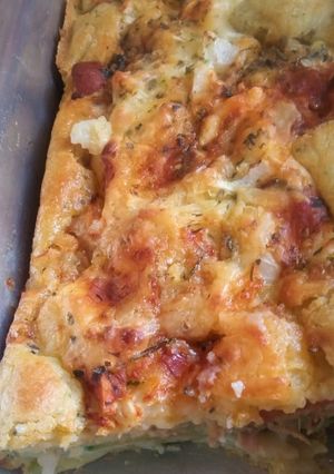 Foto de Torta de atum e cebola de liquidificador