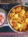 #LBC Tava pulav,& raita