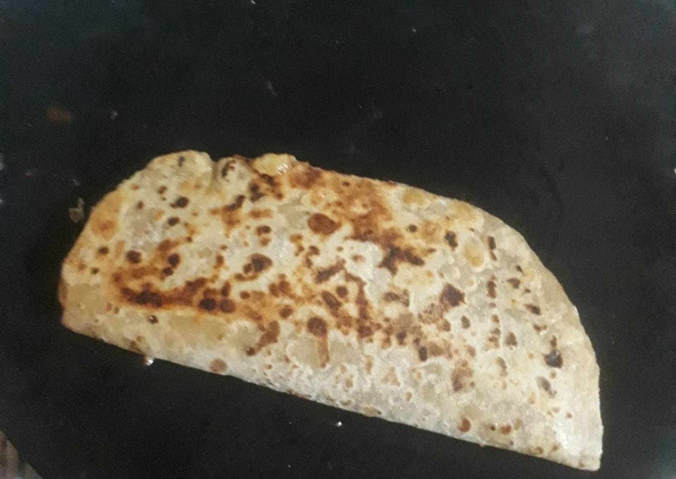 Taco Mexican homemade on Tawa