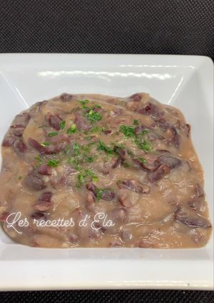 Une photo de Purée de haricots rouges au Cookeo