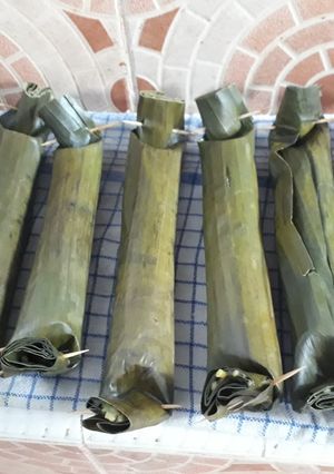 Foto resep Lontong Daun pisang