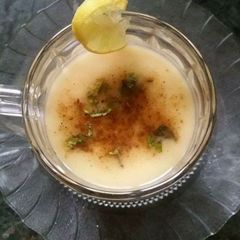Sattu ka namkeen sharbat (roasted gram flour) A picture of Sattu ka namkeen sharbat (roasted gram flour).