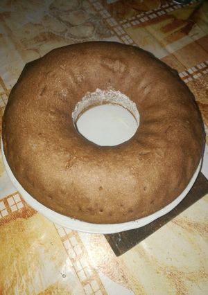 Una foto de Torta de chocolate con leche en polvo