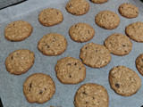 Cinnamon & Chocolate Oatmeal Cookies