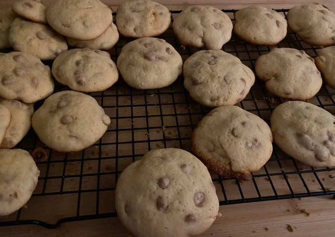 Butterscotch chip cookies