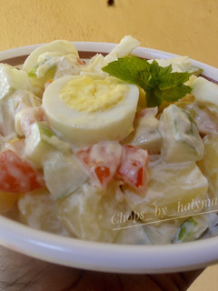 A picture of Potato salad.