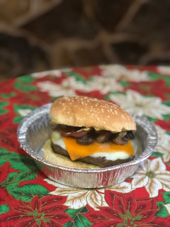 Una foto de Hamburguesa Wagyu triple queso