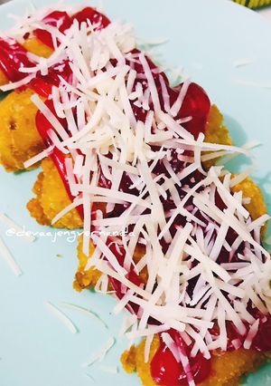 Foto resep Pisang Goreng Krispy Strwbery Saus