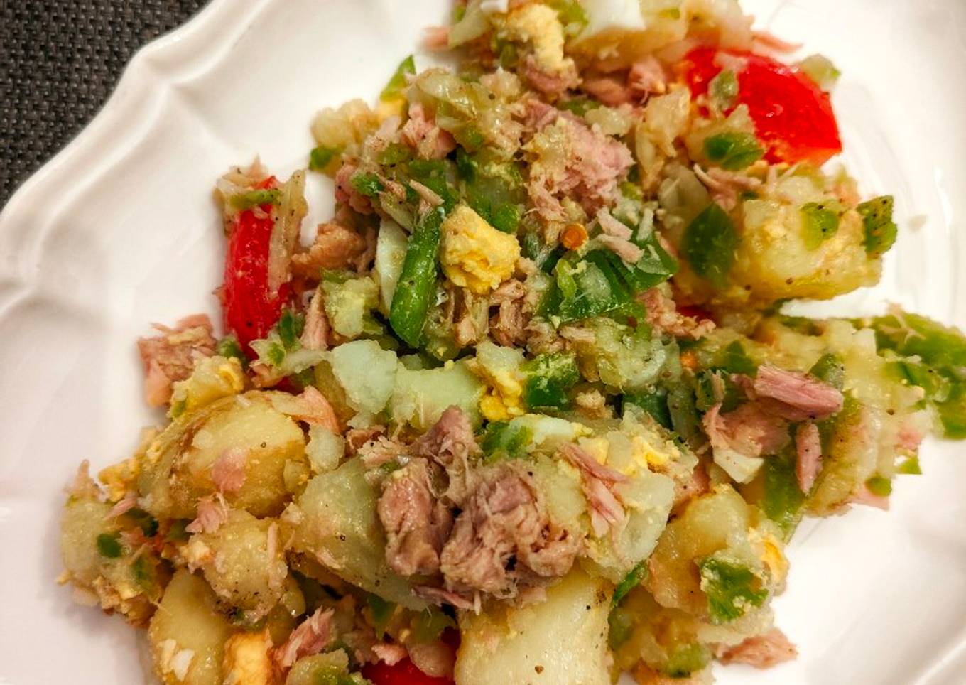 Ensalada campera con iCompanion Touch