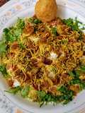 Dahi Bhalla Papdi Chat With Kachori toppings (No Cook Recipe)