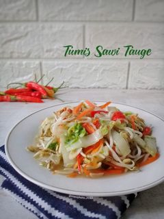 Foto resep Tumis Sawi Tauge